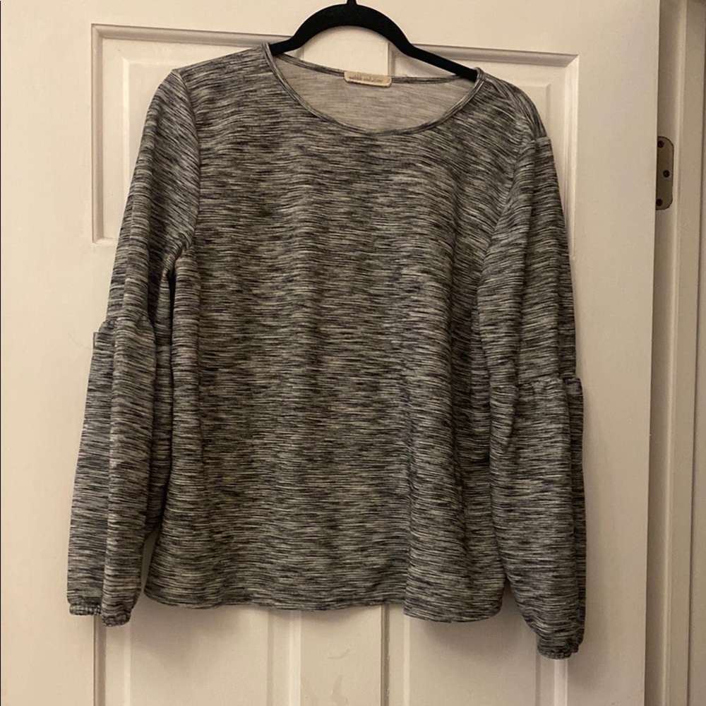 Gray sweater